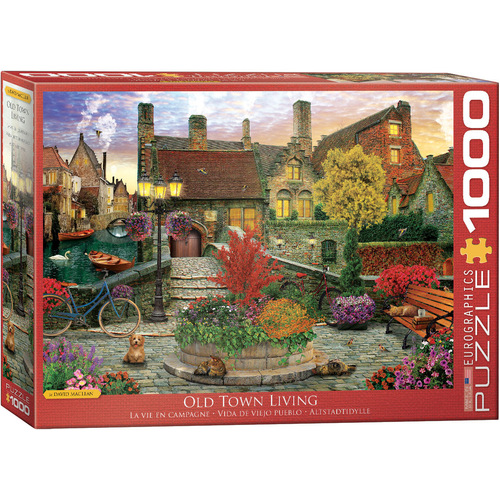 Eurographics - Old Town Living Puzzle 1000pc