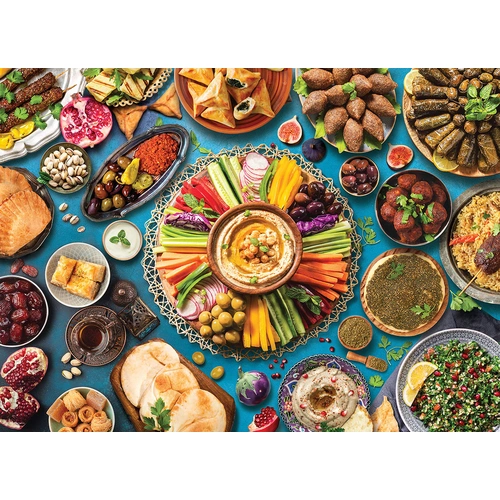 Eurographics - Middle Eastern Table Puzzle 1000pc