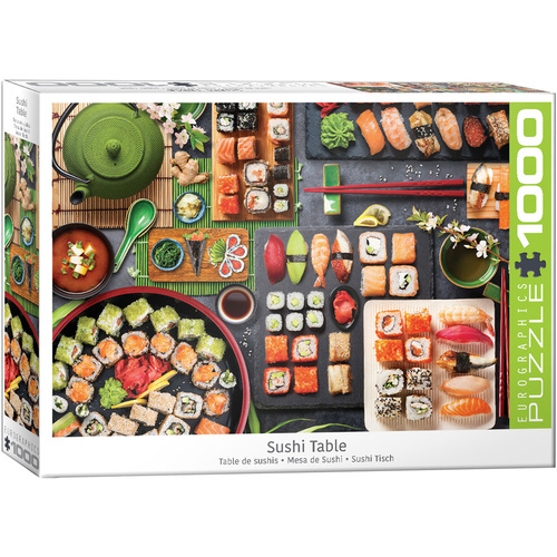 Eurographics - Sushi Table Puzzle 1000pc