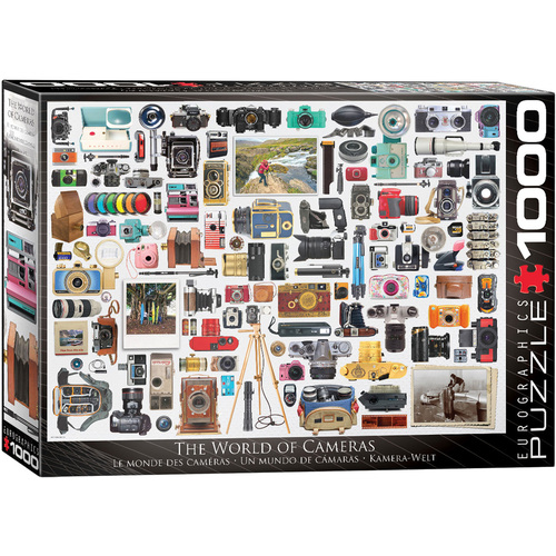 Eurographics - World of Cameras Puzzle 1000pc