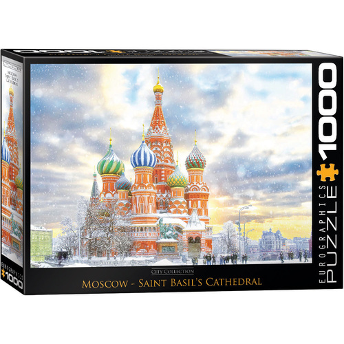 Eurographics - Saint Basil's Cathedral, Moscow Puzzle 1000pc