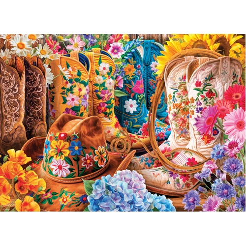 Eurographics - Cowgirl Boots Puzzle 1000pc