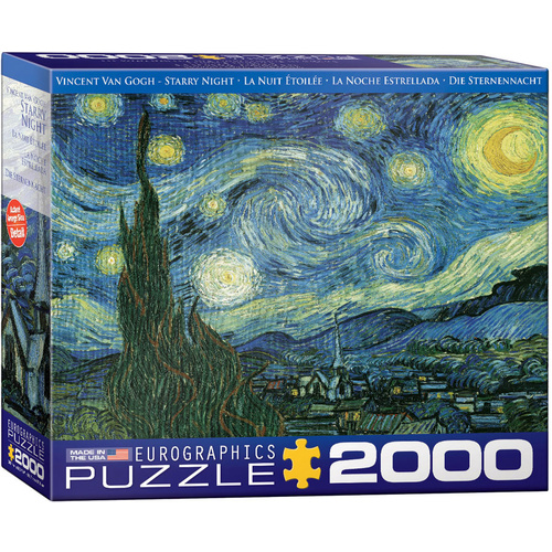 Eurographics - Van Gogh, Starry Night Puzzle 2000pc