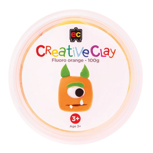 EC - CreativeClay - Fluro Orange 100g