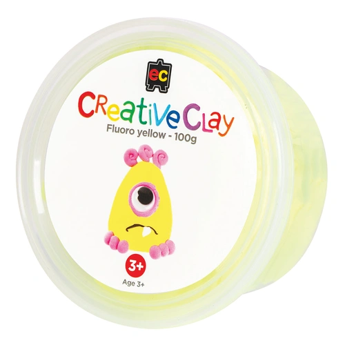 EC - CreativeClay - Fluro Yellow 100g