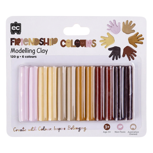 EC - Friendship Colour Modelling Clay 120g set
