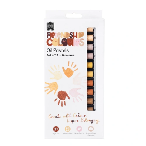 EC - Friendship Colours Oil Pastels (12 pack)