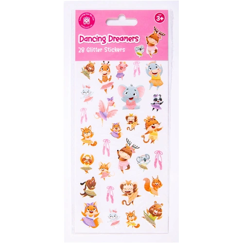Learning Can Be Fun - Dancing Dreamers - Glitter Sticker Set