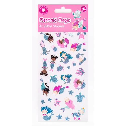 Learning Can Be Fun - Mermaid Magic - Glitter Sticker Set