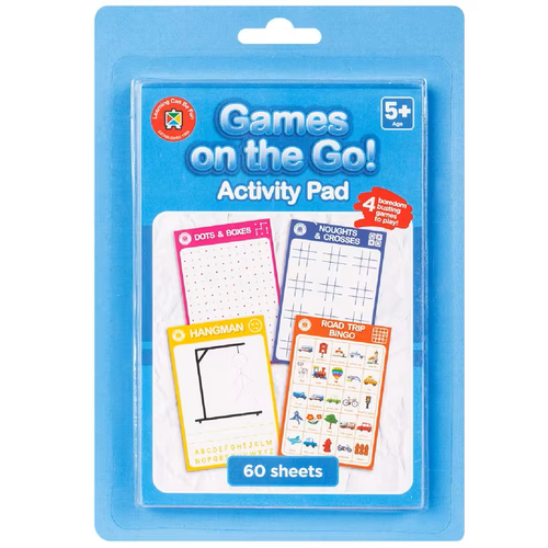 Learning Can Be Fun - Games on the Go Activity Pad