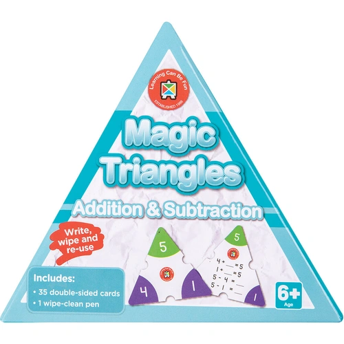 Learning Can Be Fun - Magic Triangles: Addition & Subtraction