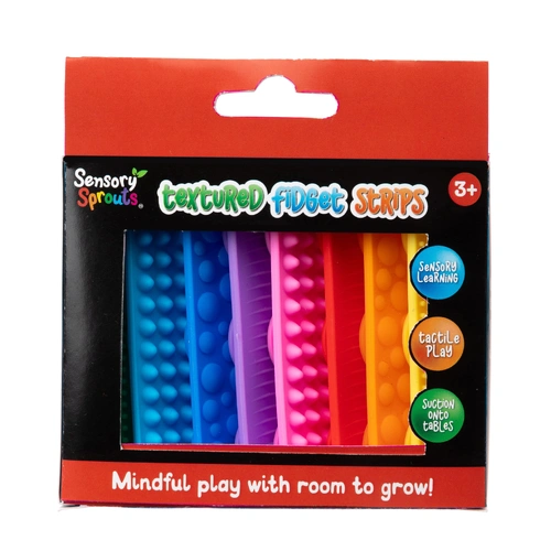 Sensory Sprouts - Textured Fidget Strips (set of 8)
