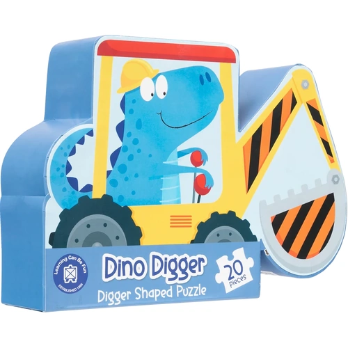 Learning Can Be Fun - Dino Digger Puzzle 20pc