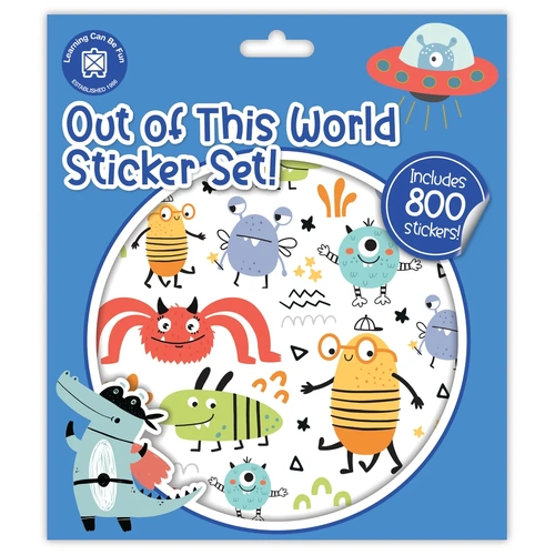 Learning Can Be Fun - Out of This World Sticker Set!