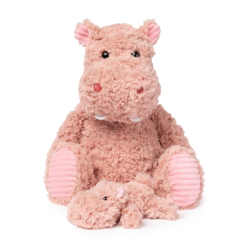 Sensory Sprouts - Mini & Me Weighted Plush - Hippo Hugs