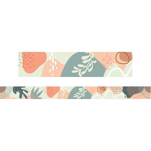 Learning Can Be Fun - Earthy Abstract Border (Pack of 12)