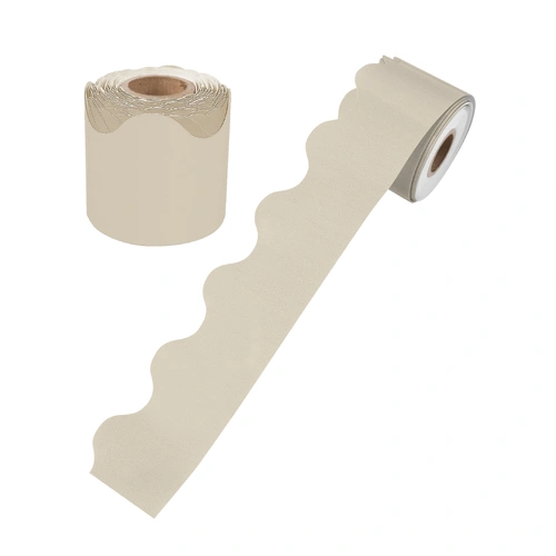 Learning Can Be Fun - Growing Minds Oat Rolled Scalloped Border