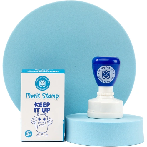 Learning Can Be Fun - Giggle & Grow Keep It Up Merit Stamp