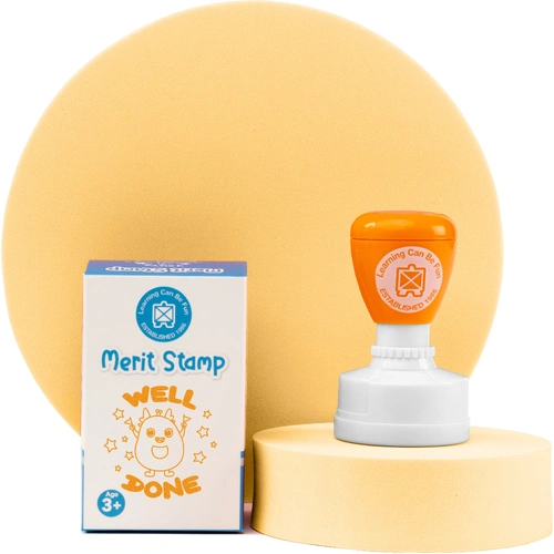 Learning Can Be Fun - Giggle & Grow Well Done Merit Stamp