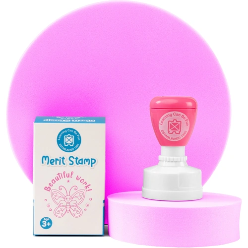 Learning Can Be Fun - Beautiful Work Merit Stamp