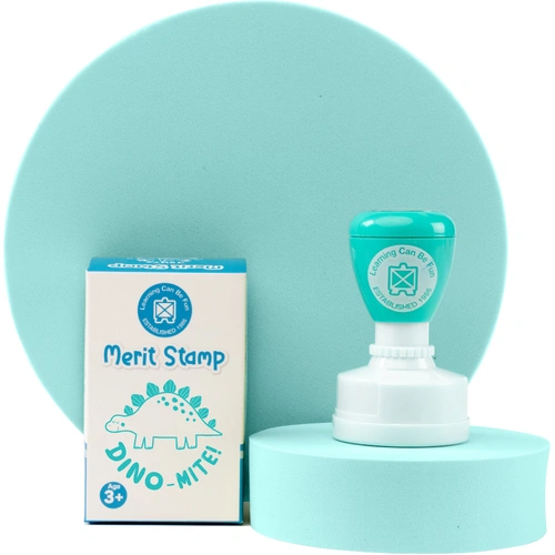 Learning Can Be Fun - Dino-mite Merit Stamp