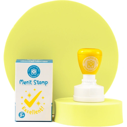 Learning Can Be Fun - Excellent Merit Stamp