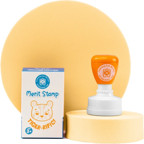 Learning Can Be Fun - Tiger-rific Merit Stamp