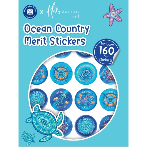 Learning Can Be Fun - Ocean Country Foil Merit Sticker Book