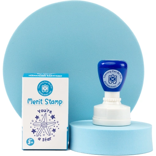 Learning Can Be Fun - Ocean Country Starfish Merit Stamp