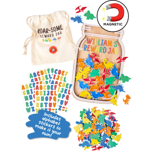 Learning Can Be Fun - Roar-some Reward Jar