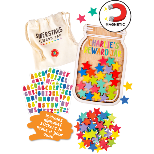 Learning Can Be Fun - Superstars Reward Jar