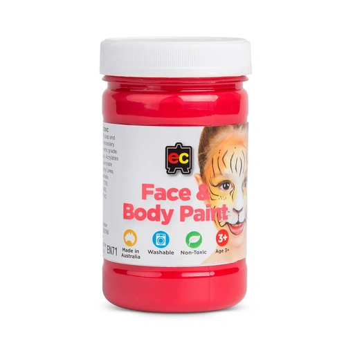 EC - Face & Body Paint Red 175ml