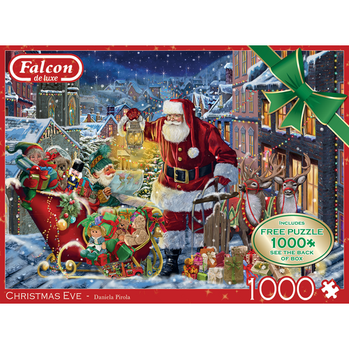 Jumbo - Christmas Eve Puzzle 2 x 1000pc