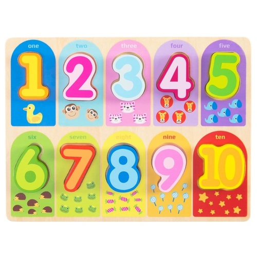 Fat Brain Toys - Let's Count to 10 Puzzle