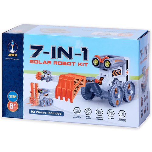 Johnco - 7 in 1 Solar Robot Kit