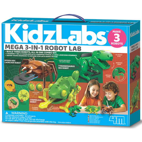4M - Mega 3-in-1 Robot Lab