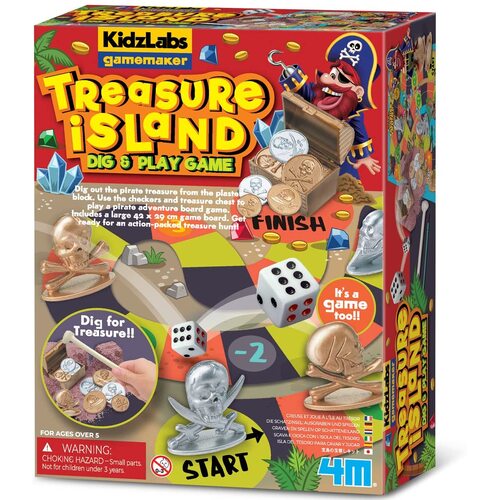 4M - Treasure Island Dig & Play Game