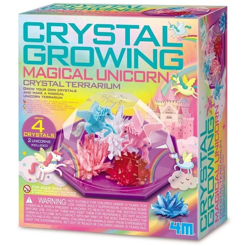 4M - Magical Unicorn Crystal Terrarium