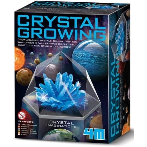 4M - Crystal Growing Kit Kit - Space Gem - Blue
