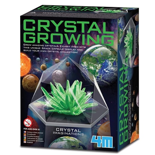 4M - Crystal Growing Kit Kit - Space Gem - Green