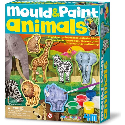 4M - Mould & Paint Animals