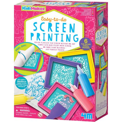 4M - Easy-to-do Screen Printing