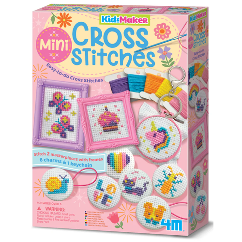 4M - Mini Cross-Stitch Buttons