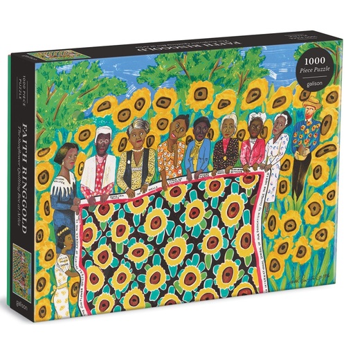 Galison - Sunflower Quilting Bee Puzzle 1000pc