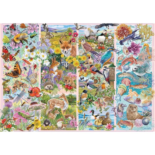 Gibsons - Curious Creatures Puzzle 500pc