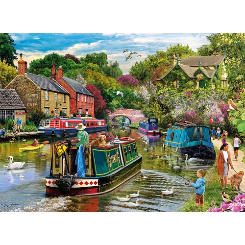 Gibsons - River Retreat Puzzle 500pc