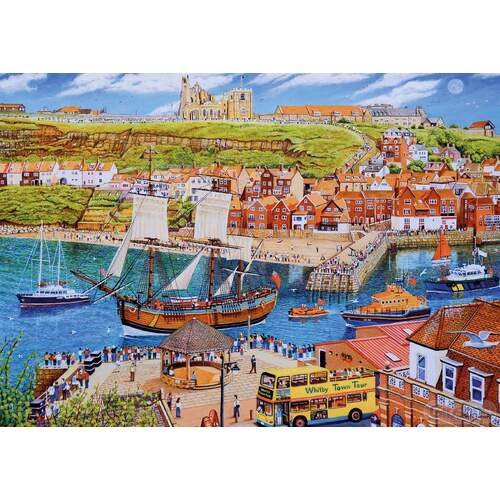 Gibsons - Endeavour, Whitby Puzzle 500pc