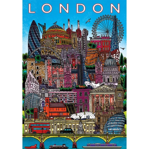 Gibsons - London Cityscape Puzzle 500pc