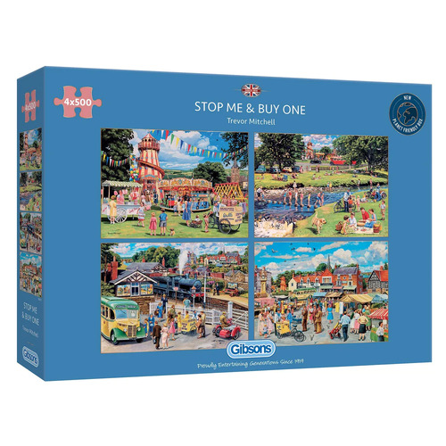 Gibsons - Stop Me & Buy One Puzzle 4 x 500pc