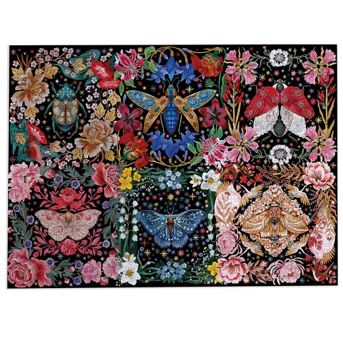 Gibsons - Blooming Beetles Puzzle 1000pc